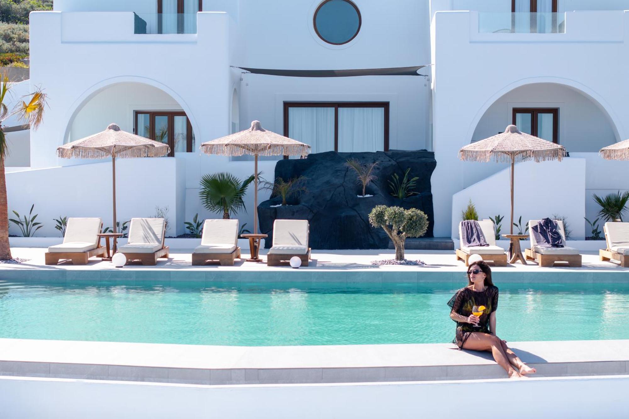 Leon Luxury Suites Imerovígli Kültér fotó
