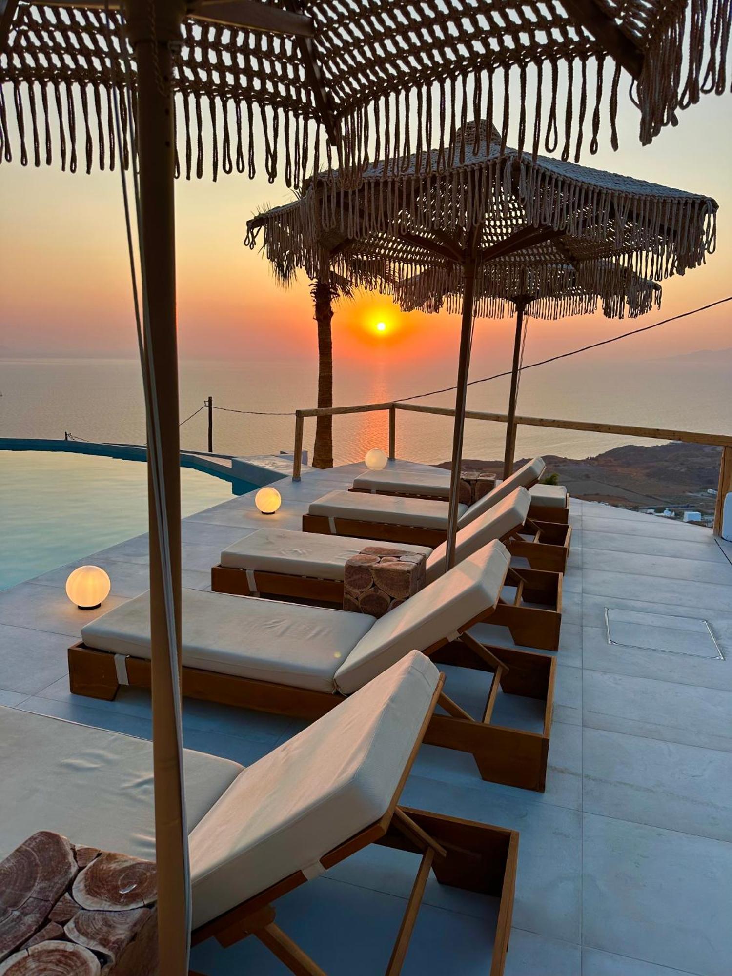 Leon Luxury Suites Imerovígli Kültér fotó